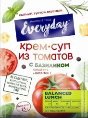EVERYDAY. 29 qr. Krem-şorba. Pomidor və reyhan ilə 1x(6x15)