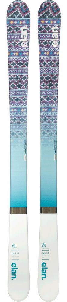 AEUCVK17+DB866016 Горные лыжи с креплениями Elan 2018-19 TWIST QS EL 7.5 WB (125-145) (см:125)