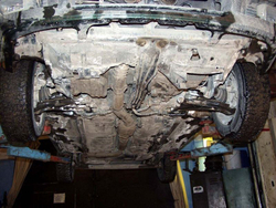 Защита картера и КПП Sheriff для Nissan Primera II (P11) 1996-2002 арт.15.0296