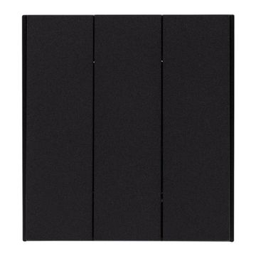 Выключатель STRONG 3 кл 10А с/у антрацит KRANZ