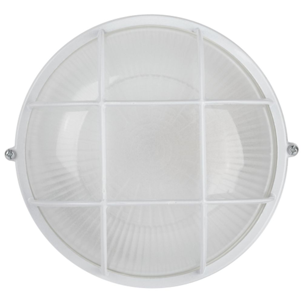 Светильник ЭРА НБП 03-60-002 Акватермо алюминий/стекло решетка IP54 E27 max 60Вт D176 круглый белый | Светильники ЖКХ РБ