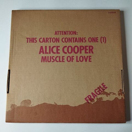 Винтажная виниловая пластинка LP Alice Cooper Muscle Of Love (Japan 1974) (No Obi)