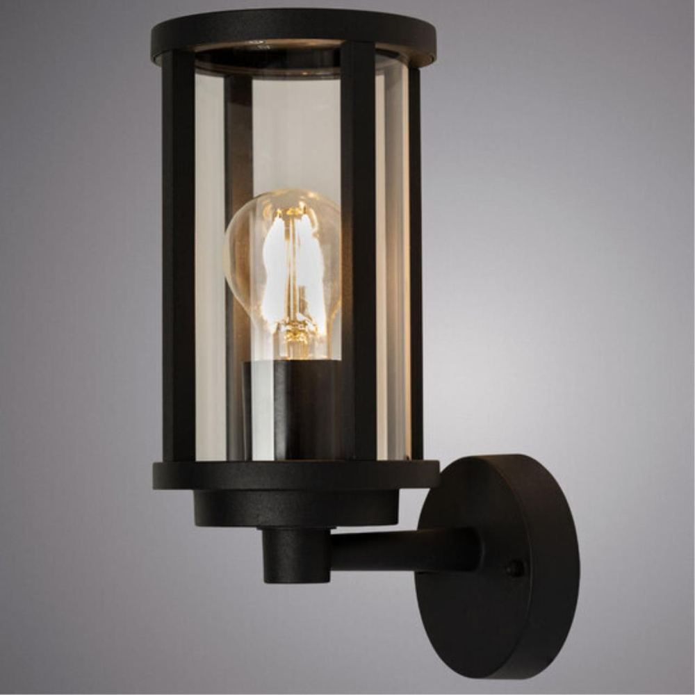 Уличный настенный светильник Arte Lamp TORONTO A1036AL-1BK