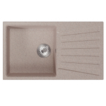 Мойка MIXLINE ML-GM20 с крылом  песочная (302) 830*480*190мм NEW (551998)