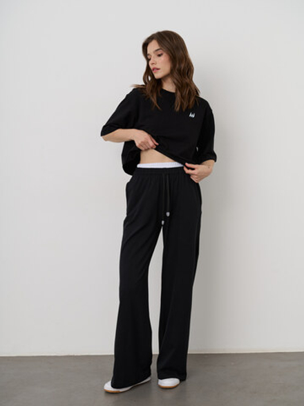 Футболка укороченная женская