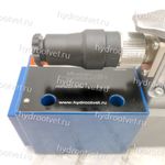 4WRPEH10C4B100L-2X/G24K0/A1M - Сервораспределитель Ду10 с обратной связью по положению золотника и встроенным усилителем (OBE), номинальный расход 100 л/мин, характеристика L - линейная, схема C4, сигнал управления A1 = ±10 V