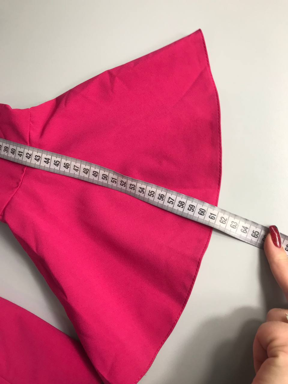 Жакет цвета фуксии, визуально на 46 размер