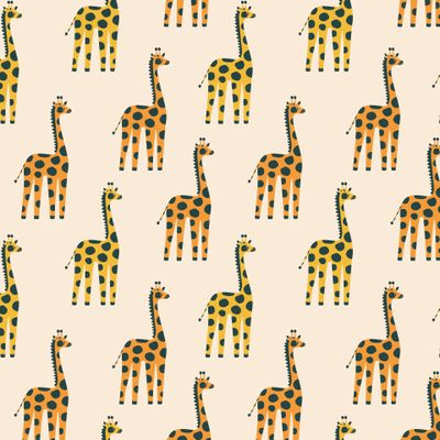 Милые африканские жирафы
