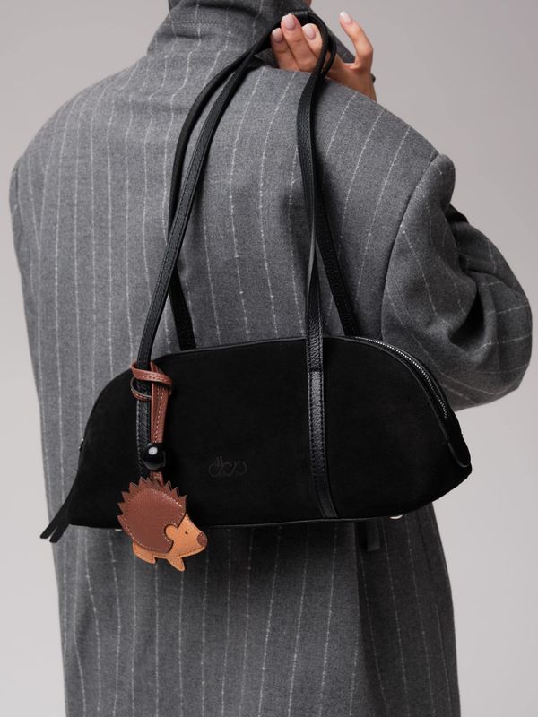 Женская замшевая сумка DBR 31225 черный