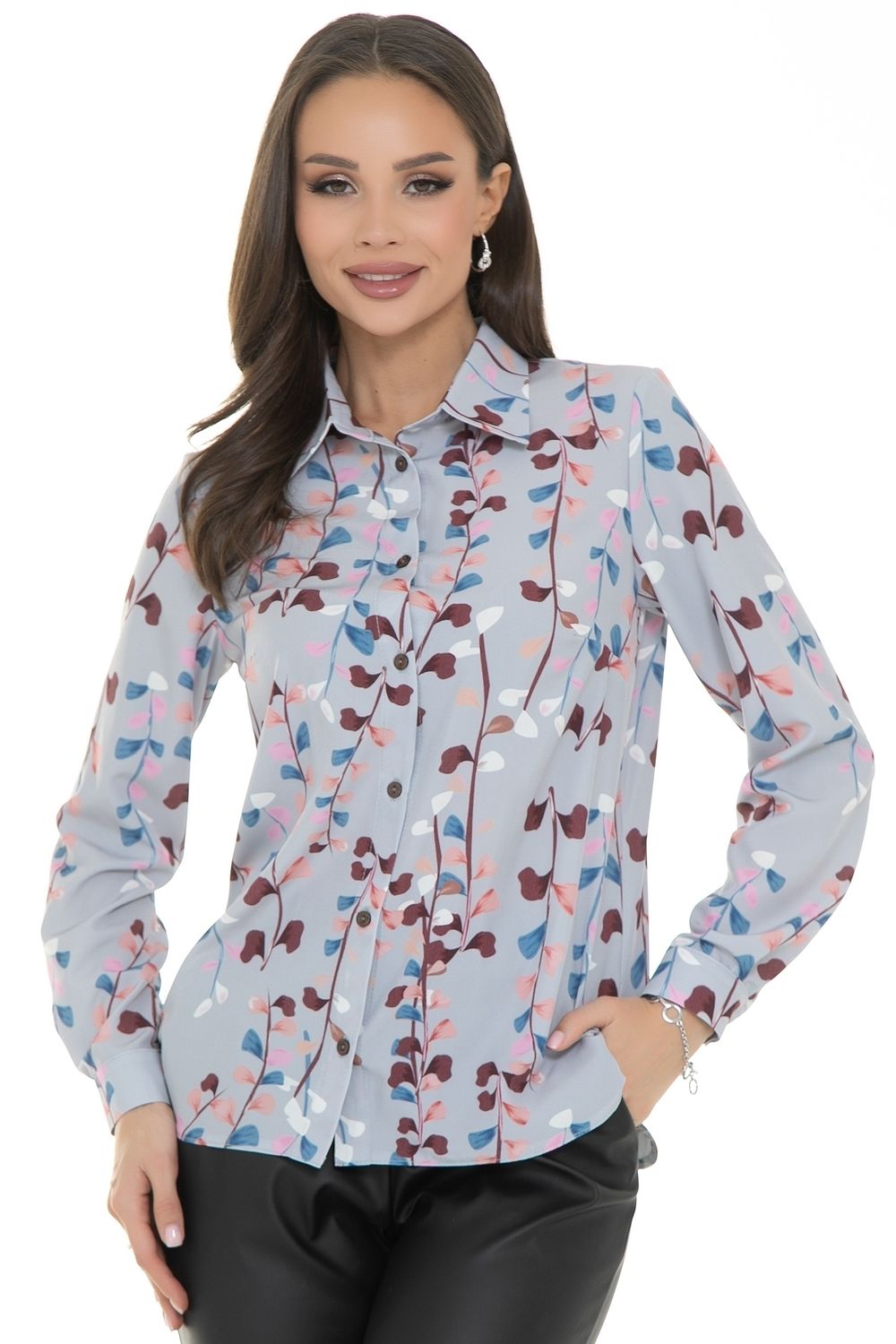 Рубашка Жаклин (грей) Diolche (Акция)