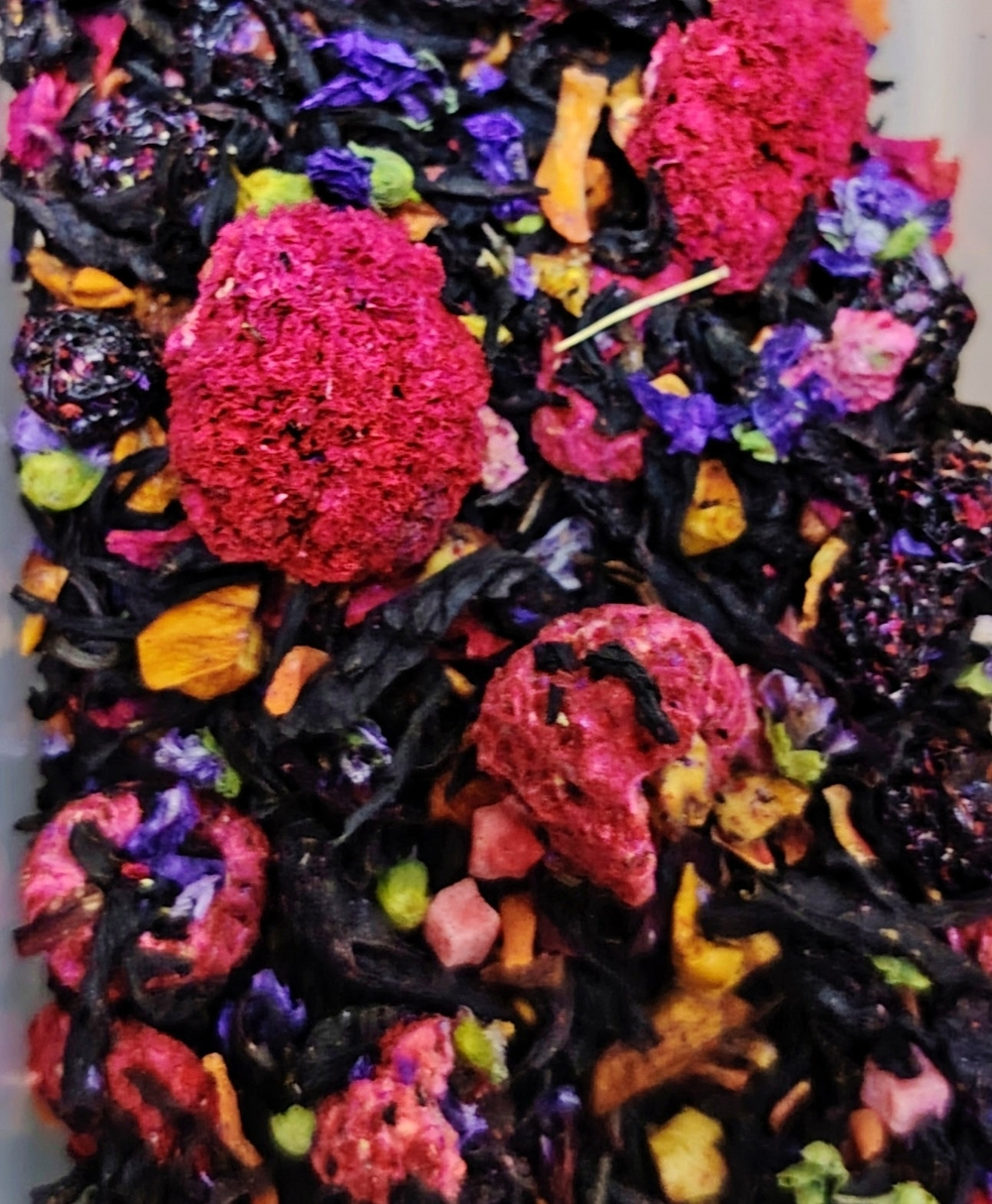 Чай чёрный "Малиновый Бархат" 100 гр