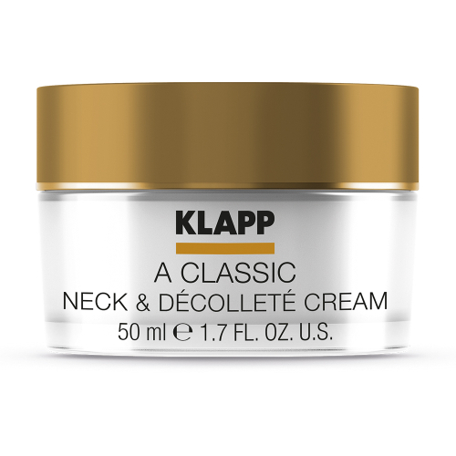 KLAPP Крем для шеи и декольте - A CLASSIC Neck & Decollete Cream, 50 мл