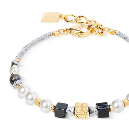 Браслет Coeur de Lion Black-White 4314/30-1314