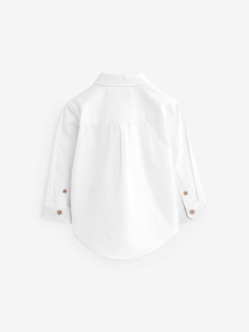 Рубашка с вышивкой для мальчика Next K83-251, Белый