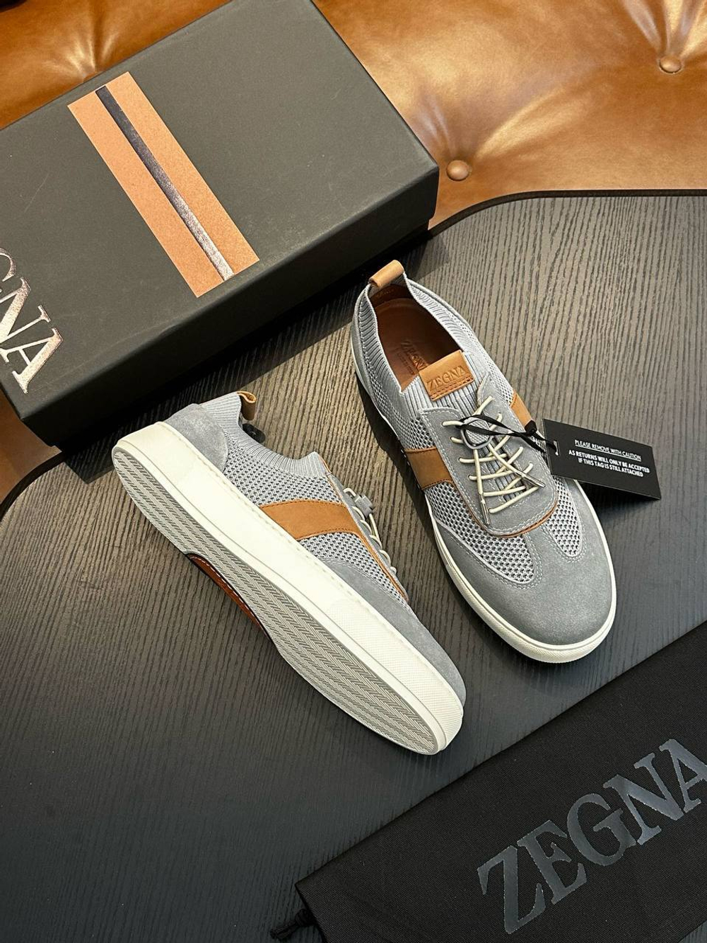 Кеды Zegna