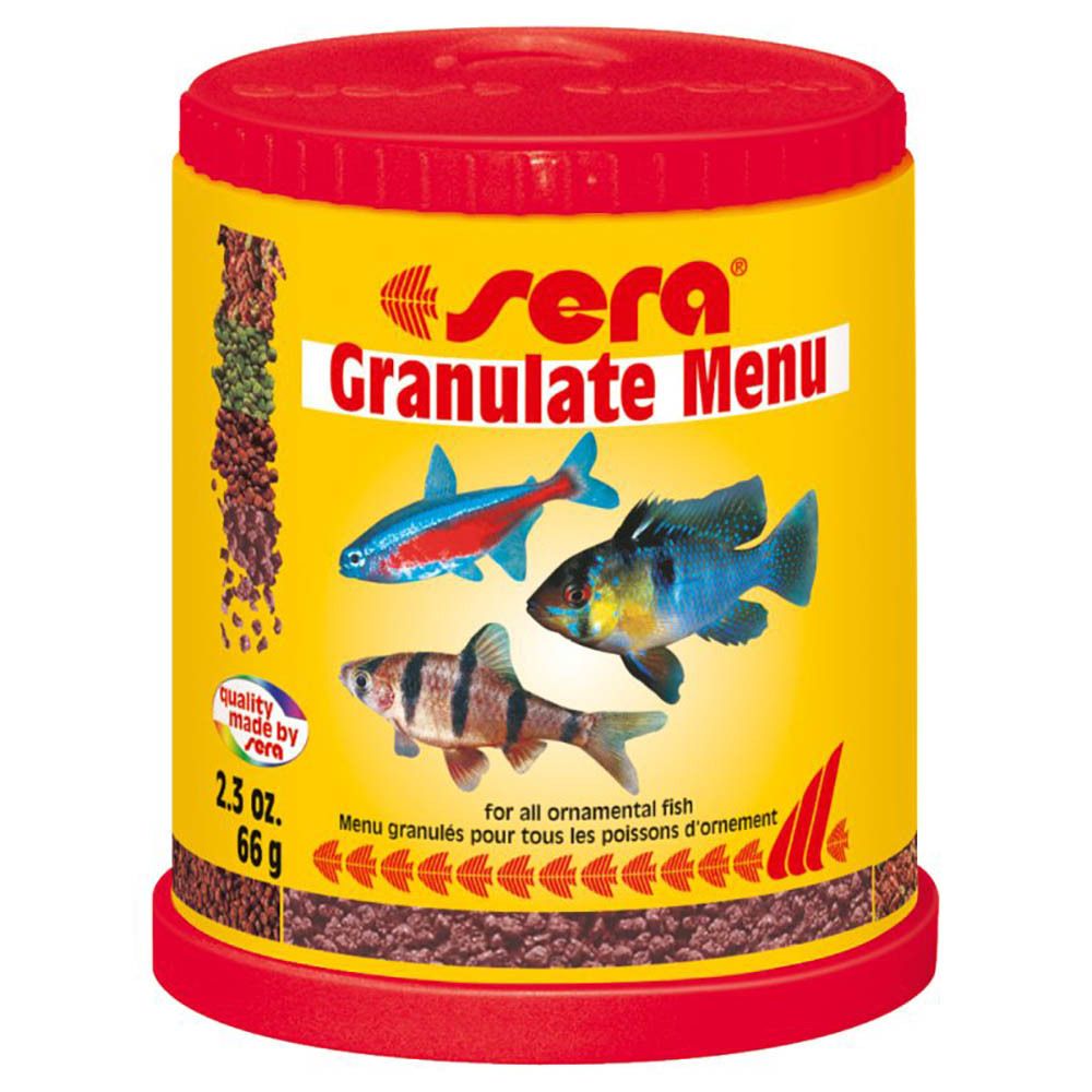 Sera Granulat Menu 150 мл - корм для рыб (4 вида гранул)