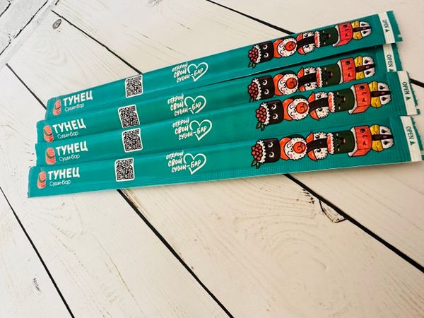 Брендированные палочки для еды: эффективный инструмент продвижения вашего заведения Брендированные палочки для еды: эффективный инструмент продвижения вашего заведения