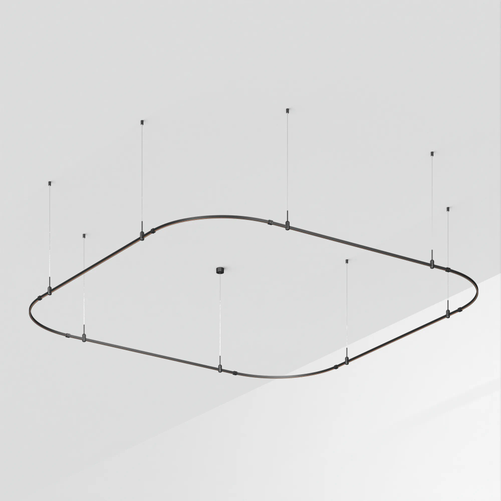 Основание ART-APRIORI-QUADRAT-SOFT-HANG-3500x3500 (BK) (Arlight, IP20 Металл, 3 года) 048517