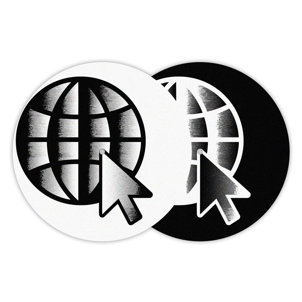 CREAM SODA SLIPMAT 12&quot; (pair)