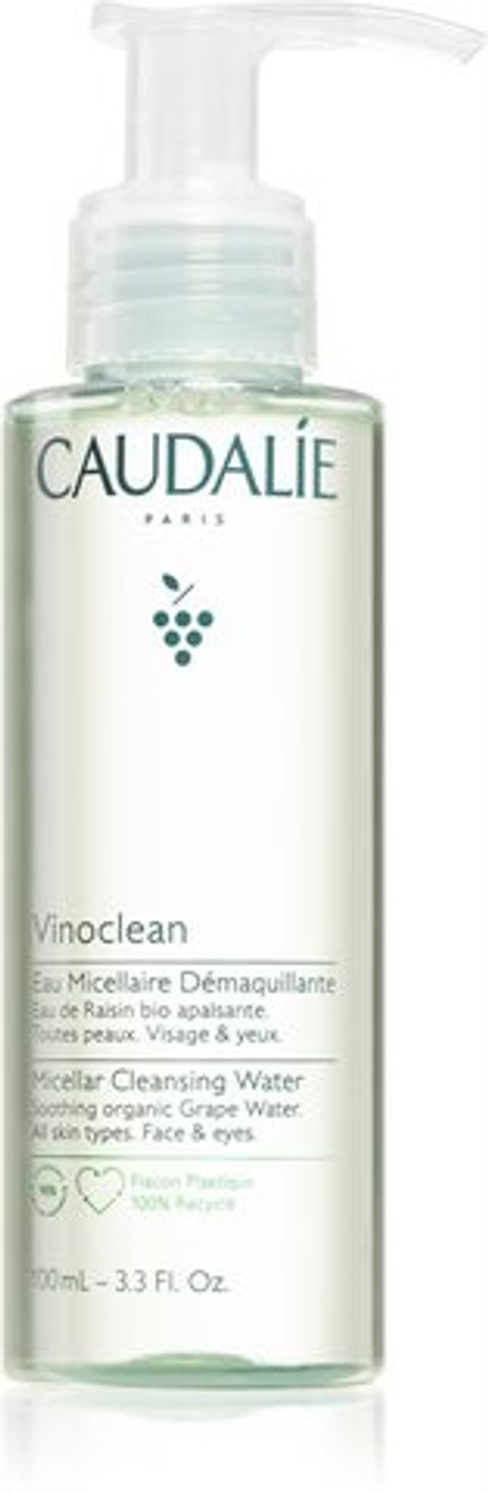 Caudalie Vinoclean - очищающая мицеллярная жидкость для лица и области вокруг глаз /   100  ml  / GTIN 3522930003083