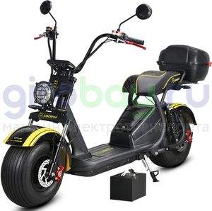 Электроскутер SIBERTON PRO 2000W (60V/21Ah) летние покрышки фото №1