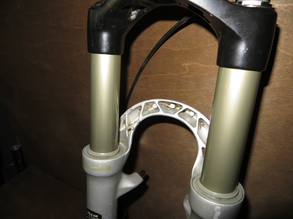 Вилка 26 Rock Shox Recon Gold Solo Air с блокировкой