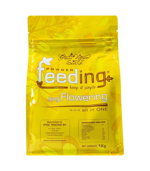 Удобрение минеральное Green House Powder Feeding Long Flowering 1 кг