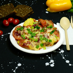 Тарелка круглая, 180 мм, белая ЭКО (50шт/1000шт)