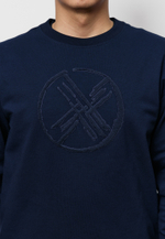 Свитшот SHANYRAQ APPLIQUE BLUE