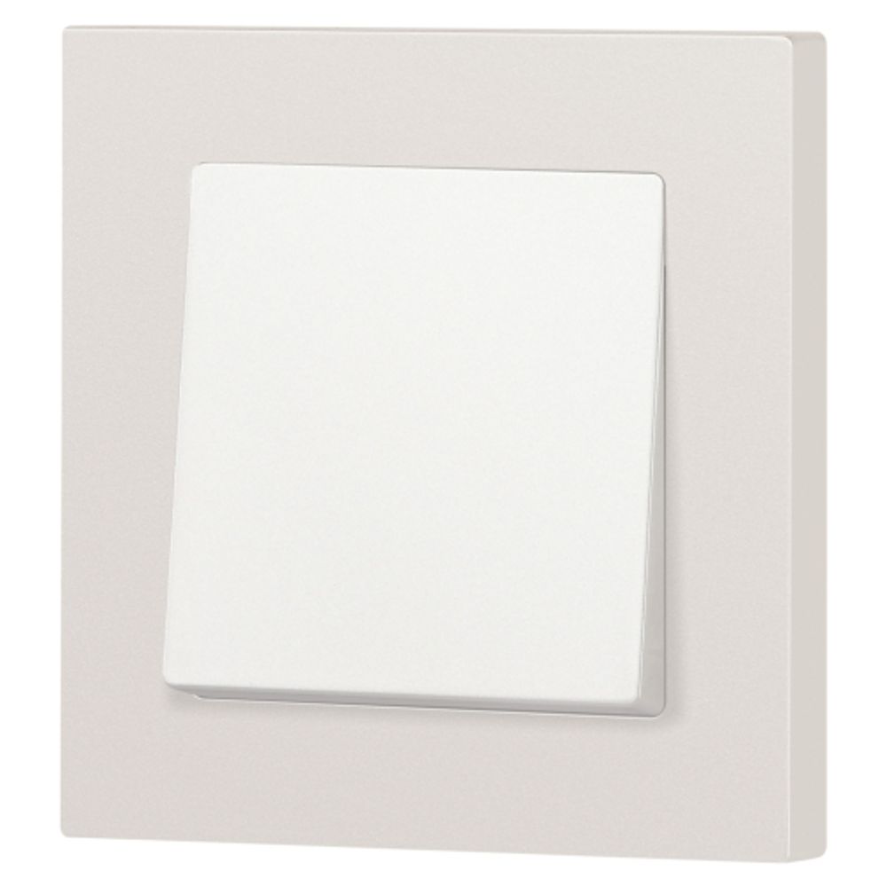 Кнопка Intro Accent 6-109-06 10А-250В IP20 СУ AL/CU перламутр | Intro