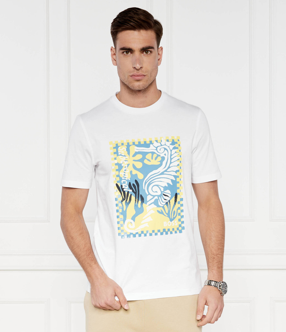 Футболка Te_Cassette BOSS ORANGE - белый(50516003)