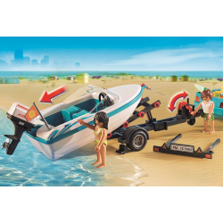 Playmobil - Пикап с моторной лодкой 71589 / артикул   71589  / GTIN 4008789715890