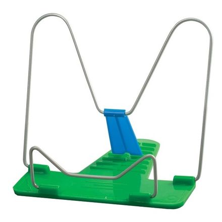 Подставка для книг, пластиковый корпус, пластиковый упор, Пифагор Классик, в ассортименте