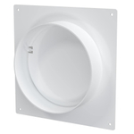 Площадка торцевая SKNPO фланец D125 соединитель обр.клапан 165х150 пластик ERA