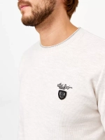 Лонгслив мужской из бархатного хлопка