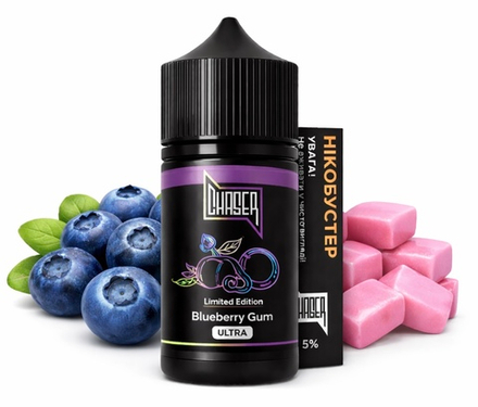 Chaser BLACK - Blueberry Gum (30ml, 5% nic)