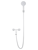 Смеситель для ванны с душем WONZON & WOGHAND CLICK, Белый матовый (WW-FE05L221-MW)