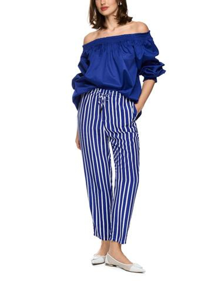 Marc Cain Брюки из вискозы с эластичным поясом