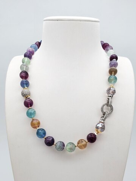 91001491 Колье Роман с камнем - Флоренс