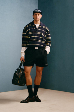 ZARA X WILLY CHAVARRIA КОЖАНАЯ ДОРОЖНАЯ СУМКА, ЧЕРНЫЙ