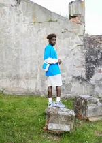 Футболка Called a Garment Re Cycle Синяя