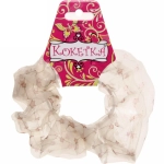 Резинка для волос 1шт «Tenderness - Звездопад», микс 5 цветов, d-12 см