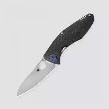 Складной нож Spyderco Drunken 235CFTIP c клинком из стали CPM-S90V, рукоять титан