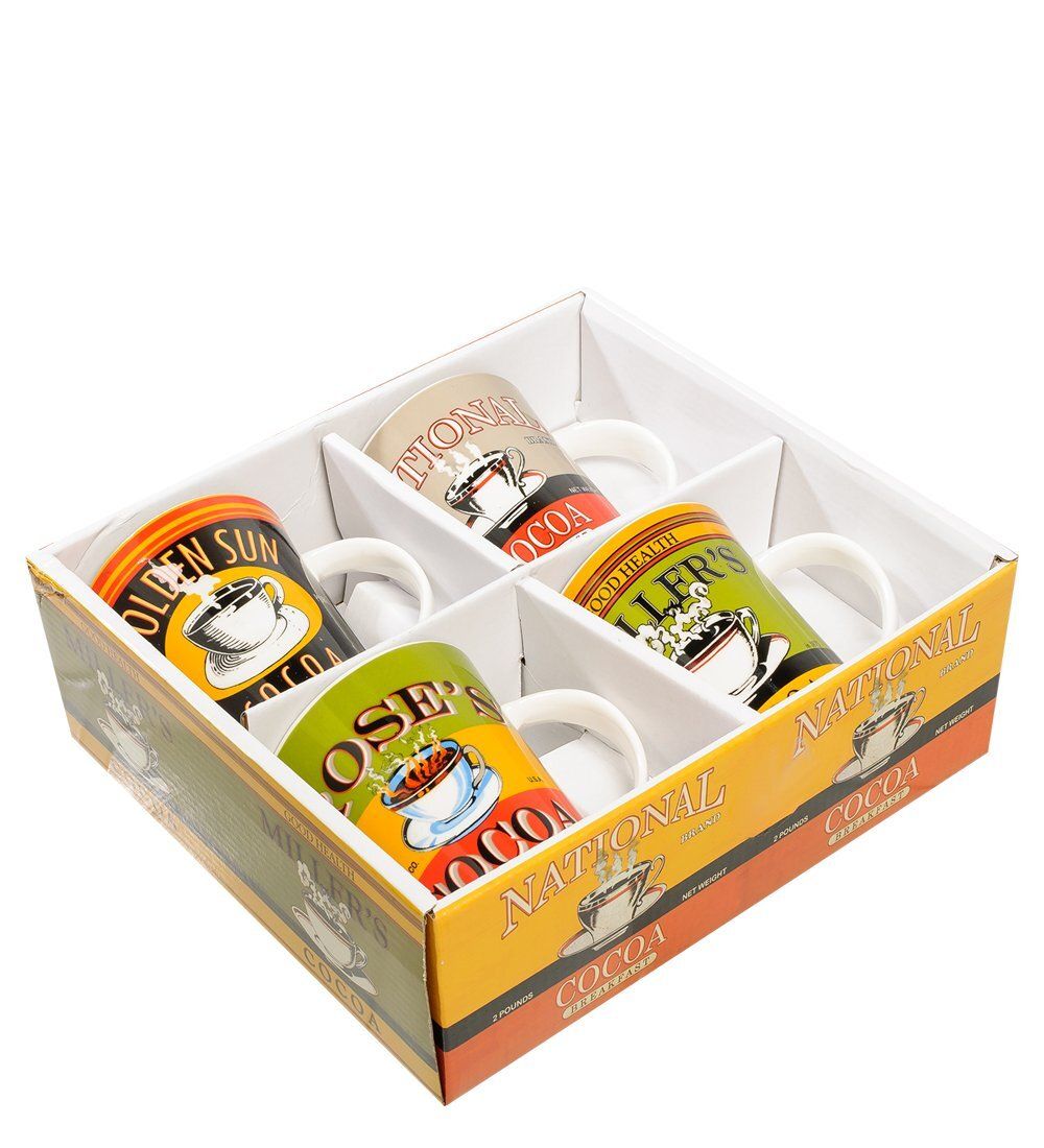 Love Drinks RX-16 Набор из 4 кружек 350мл