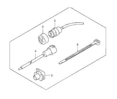 Розетка Suzuki 39600-93910-000