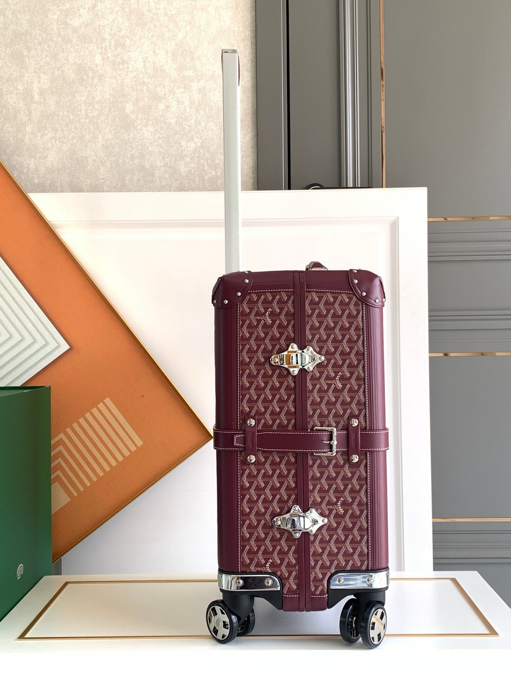 Goyard Bourget PM Trolley Case