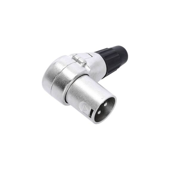 Adam Hall K4CXM3A - разъем XLR (M), 3-pin, угловой, металлический