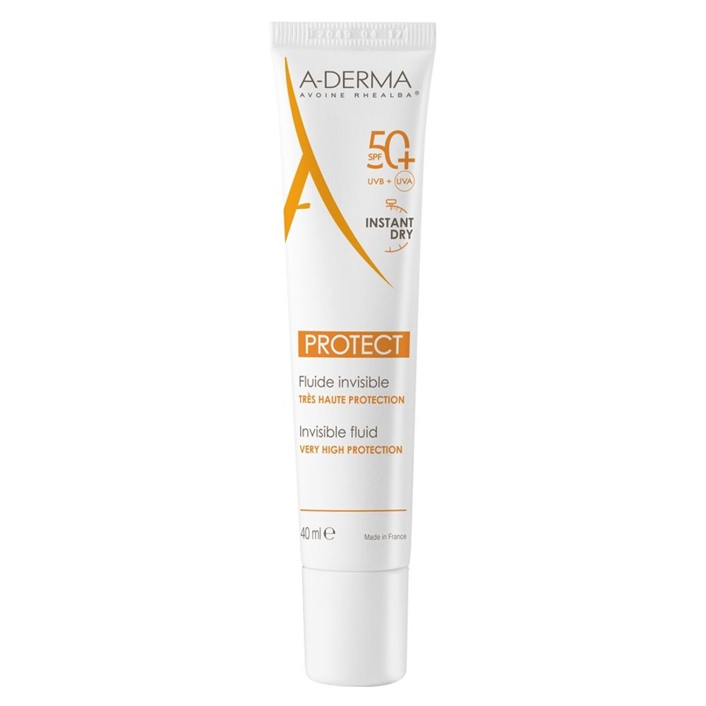 A-Derma PROTECT Флюид SPF50+ для нормальной и комбинированной кожи