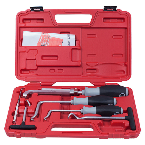 МАСТАК (109-60006C) Набор для демонтажа сальников, колец и шлангов, кейс, 6 предметов