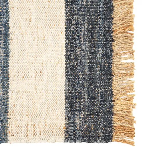 Ковер из джута, денима и шерсти Hyderabad из коллекции Ethnic, 120х180см